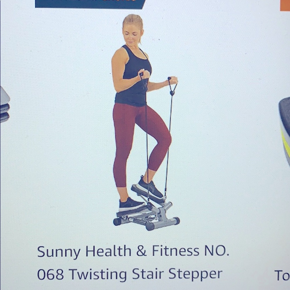 stepper with resistance bands
